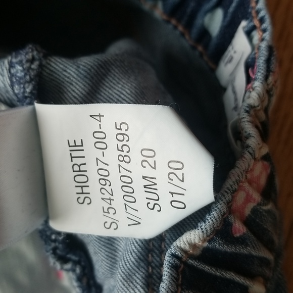 (4) GAP Disney Minnie Mouse Jean Shorts Youth Vacation Grunge Kawaii Fandom - Picture 8 of 9